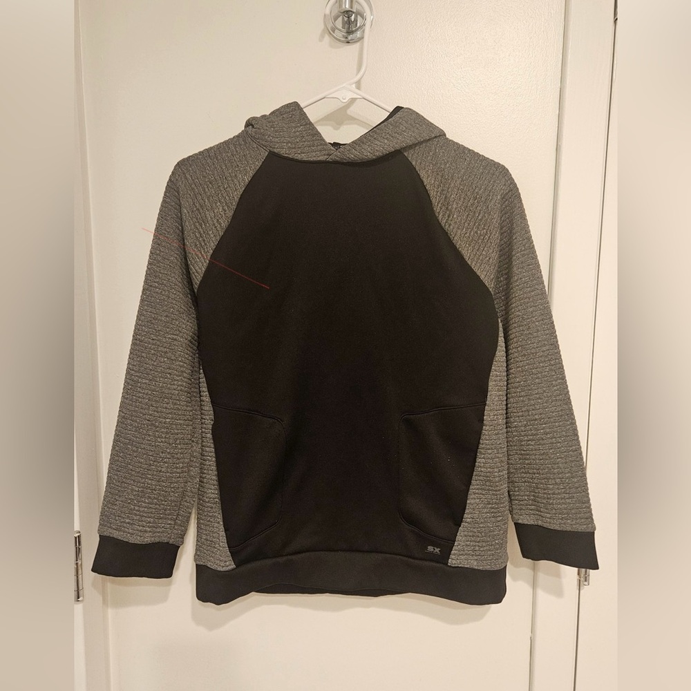 Michael Strahan - Kids Black and Gray Hoodie